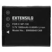 Baterie NP-130 pro Casio Exilim EX-H30 / EX-ZR100 / EX-ZR200, 1800 mAh Baterie NP-130 pro Casio Exilim EX-H30 / EX-ZR100 / EX-ZR200, 1800 mAh