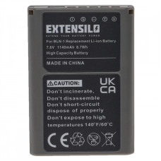 Baterie PS-BLN1 pro Olympus OM-D / E-M5 / Pen E-P5, 1140 mAh