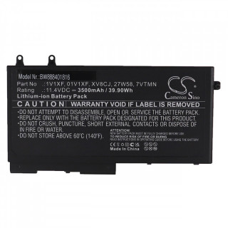 Baterie pro Dell Latitude 5400 / 5410 / 5500 / 5510, 11.4 V, 3500 mAh