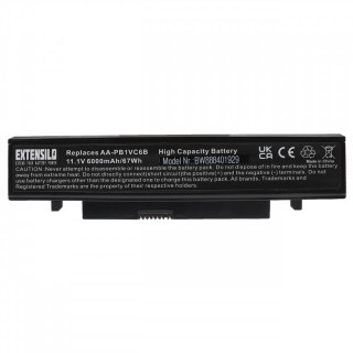 Baterie pro Samsung N230 / Q330 / X420, 6000 mAh