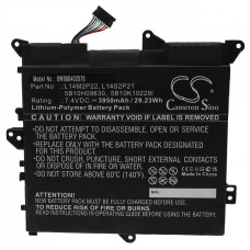 Baterie pro Lenovo IdeaPad 300S-IBR / IdeaPad Flex 3-1120 / Yoga 300-11IBR, 3950 mAh Baterie pro Lenovo IdeaPad 300S-IBR / IdeaPad Flex 3-1120 / Yoga 300-11IBR, 3950 mAh