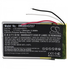 Baterie pro Sony MDR-HW700DS, 800 mAh Baterie pro Sony MDR-HW700DS, 800 mAh