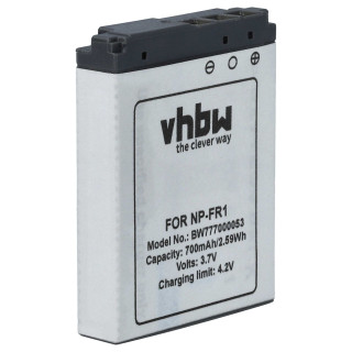 Baterie NP-FR1 pro Sony Cybershot DSC-G1 / DSC-P200 / DSC-V3, 700 mAh Baterie NP-FR1 pro Sony Cybershot DSC-G1 / DSC-P200 / DSC-V3, 700 mAh