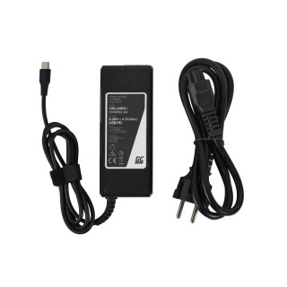 Nabíječka pro notebooky HP / Toshiba / Acer / Asus / Lenovo / Dell, 90W / 20V / 4,5A / konektor USB-C