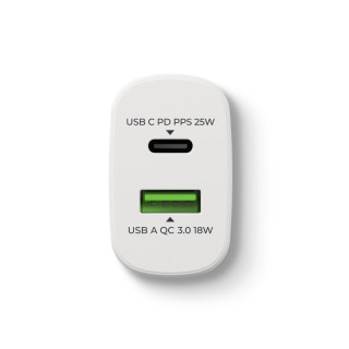 Nabíječka / USB adaptér-A / USB-C, 25 W