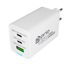 Nabíječka / USB adaptér-A / USB-C, GaN, PD, 65 W
