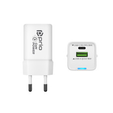Nabíječka / USB adaptér USB-A / USB-C, GaN, PD, 35 W
