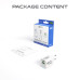 Nabíječka / USB adaptér USB-A / USB-C, GaN, PD, 45W