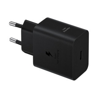 Nabíječka pro telefony Samsung EP-T4511NBEGEU, originální, bez kabelu, černá, 45W Nabíječka pro telefony Samsung EP-T4511NBEGEU, originální, bez kabelu, černá, 45W