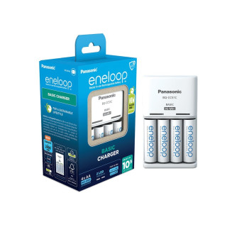 Nabíječka pro NiMH baterie Panasonic BQ-CC51E a 4 AA baterie Eneloop