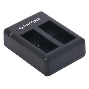 Nabíječka baterií GoPro Hero 9, MicroUSB, duální