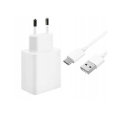 Nabíječka pro telefony Xiaomi MDY-12 s kabelem USB-C, originální, 55W Nabíječka pro telefony Xiaomi MDY-12 s kabelem USB-C, originální, 55W