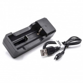 Nabíječka baterií Li-Ion 18500 / 18650 / 14500 / 18350, MicroUSB