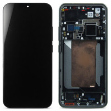 Sklo a LCD displej pro Xiaomi 15, originál (OEM), černé
