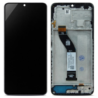 Sklo a LCD displej pro Xiaomi Redmi 14C / Poco C75, originál (OEM), černé