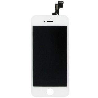 Sklo a LCD displej pro Apple iPhone 5S, bílé