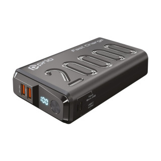Nabíječka PowerBank externí přenosný Prio, 20000 mAh