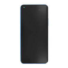 Sklo a LCD displej pro Xiaomi Mi 11 Lite 4G, originál (OEM), modrý