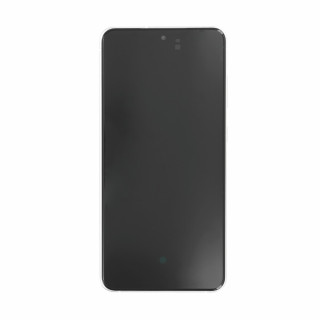 Sklo a LCD displej pro Samsung Galaxy S21 FE 5G / SM-G990, originál, bílé