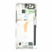 Sklo a LCD displej pro Samsung Galaxy S22 Ultra / SM-G908, originál, bílé