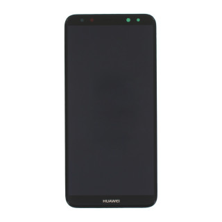 Sklo a LCD displej pro Huawei Mate 10 Lite, originál (OEM), modrý / černáa