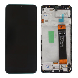 Sklo a LCD displej pro Samsung Galaxy A23 / SM-A235, originál, černé