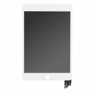 Sklo a LCD displej pro Apple iPad Mini 5 (2019) / A2126 / A2124 / A2133, bílé