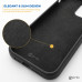 Silikonové pouzdro pro Apple iPhone 11 Pro Max, černé