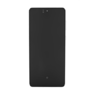 Sklo a LCD displej pro Samsung Galaxy A73 5G / SM-A735, originál, bílé