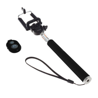 Pro selfie tyč, bluetooth, černá