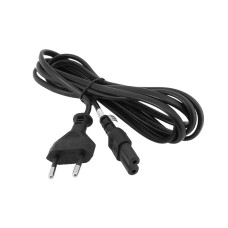 Univerzální napájecí kabel pro notebooky s 2-pin konektorem, 1,2m