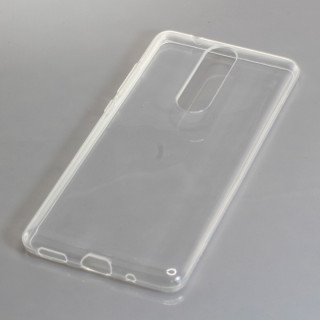 Silikonové pouzdro pro Nokia 5.1 transparentní