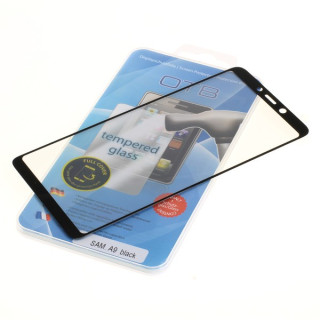 Tvrzené ochranné sklo pro Samsung Galaxy A9, Full Cover 3D, černé
