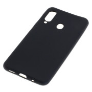 Silikonové pouzdro pro Samsung Galaxy A60, černé