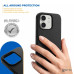 Silikonový obal pro Apple iPhone 12 Mini, černý Silikonový obal pro Apple iPhone 12 Mini, černý