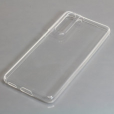 Silikonové pouzdro pro Samsung Galaxy S21 5G, průhledné