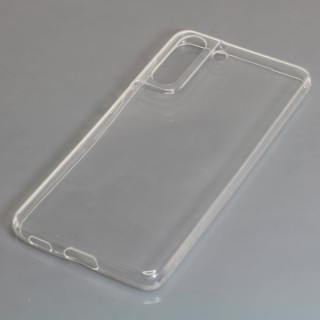 Silikonové pouzdro pro Samsung Galaxy S21 FE, průhledné