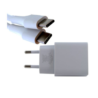 Nabíječka pro telefony Google TC G1000 s kabelem USB-C, originální, 18W Nabíječka pro telefony Google TC G1000 s kabelem USB-C, originální, 18W