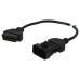 Adaptér z Opel 10-pin na OBD2 Adaptér z Opel 10-pin na OBD2