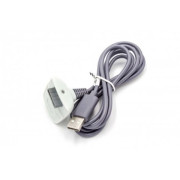 Datový USB kabel pro Microsoft XBOX 360 Controller, šedá