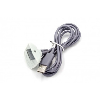 Datový USB kabel pro Microsoft XBOX 360 Controller, šedá