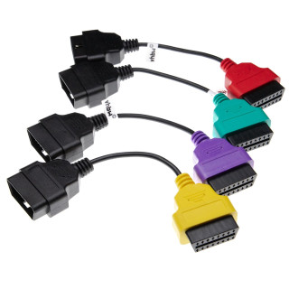 Adaptér z Alfa Romeo / Fiat / Lancia 16-pin na OBD2, MultiECUScan