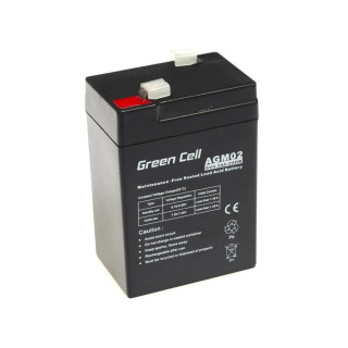 Green Cell AGM baterie 6V 4.5Ah